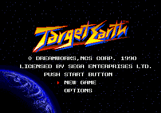 Заставка игры Target Earth